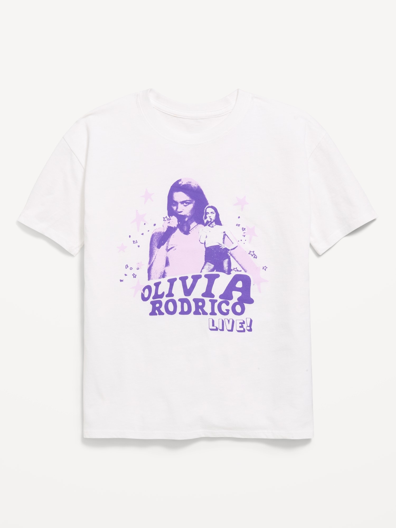 Olivia Rodrigo™ Oversized Graphic T-Shirt for Girls
