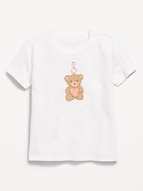 Image number 1 showing, Short-Sleeve Graphic T-Shirt for Girls