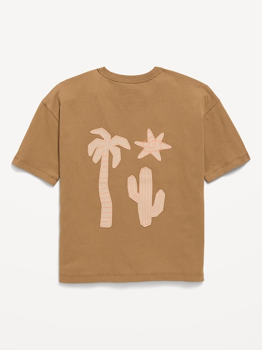Image number 3 showing, Oversized Short-Sleeve Graphic T-Shirt for Boys