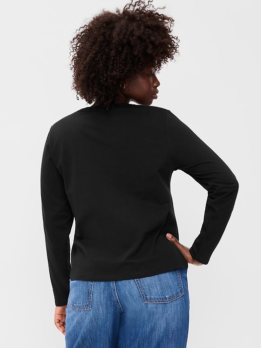 Image number 4 showing, EveryWear Long-Sleeve T-Shirt