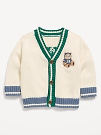 Image number 1 showing, SoSoft Embroidered Cardigan Sweater for Baby