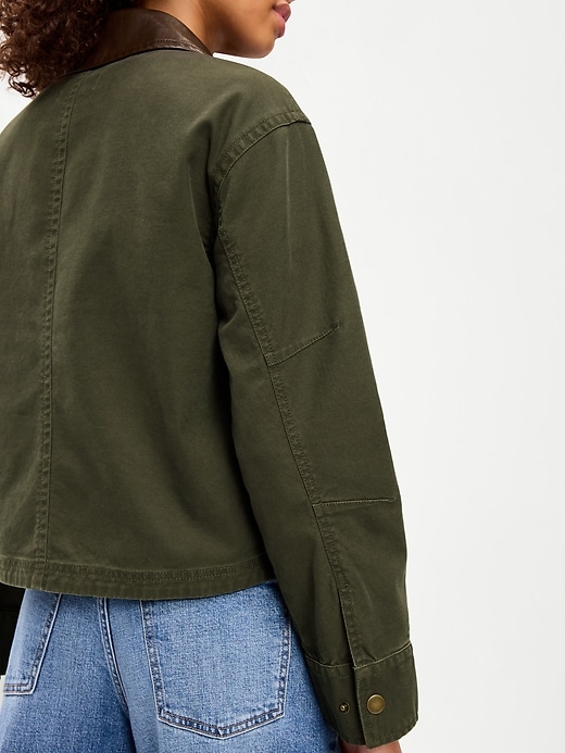 Image number 6 showing, Cropped Barn Jacket