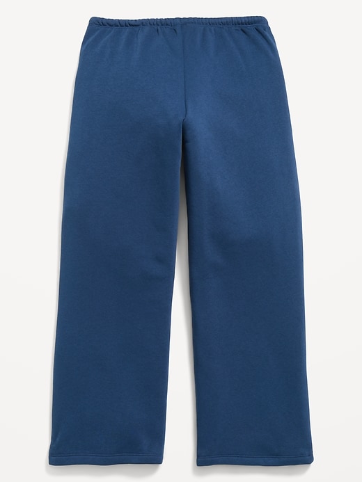 Image number 2 showing, High-Waisted Graphic Wide-Leg Sweatpants for Girls