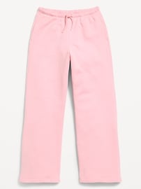 Image number 1 showing, High-Waisted Graphic Wide-Leg Sweatpants for Girls