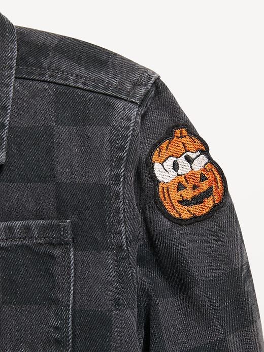 Image number 2 showing, Long-Sleeve Pocket Shirt for Toddler Boys