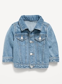 Image number 1 showing, Unisex Trucker Jean Jacket for Baby