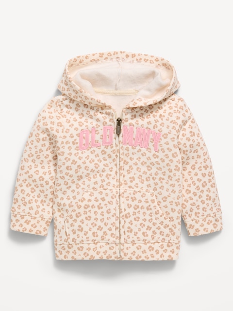 Logo Graphic Zip Hoodie for Baby