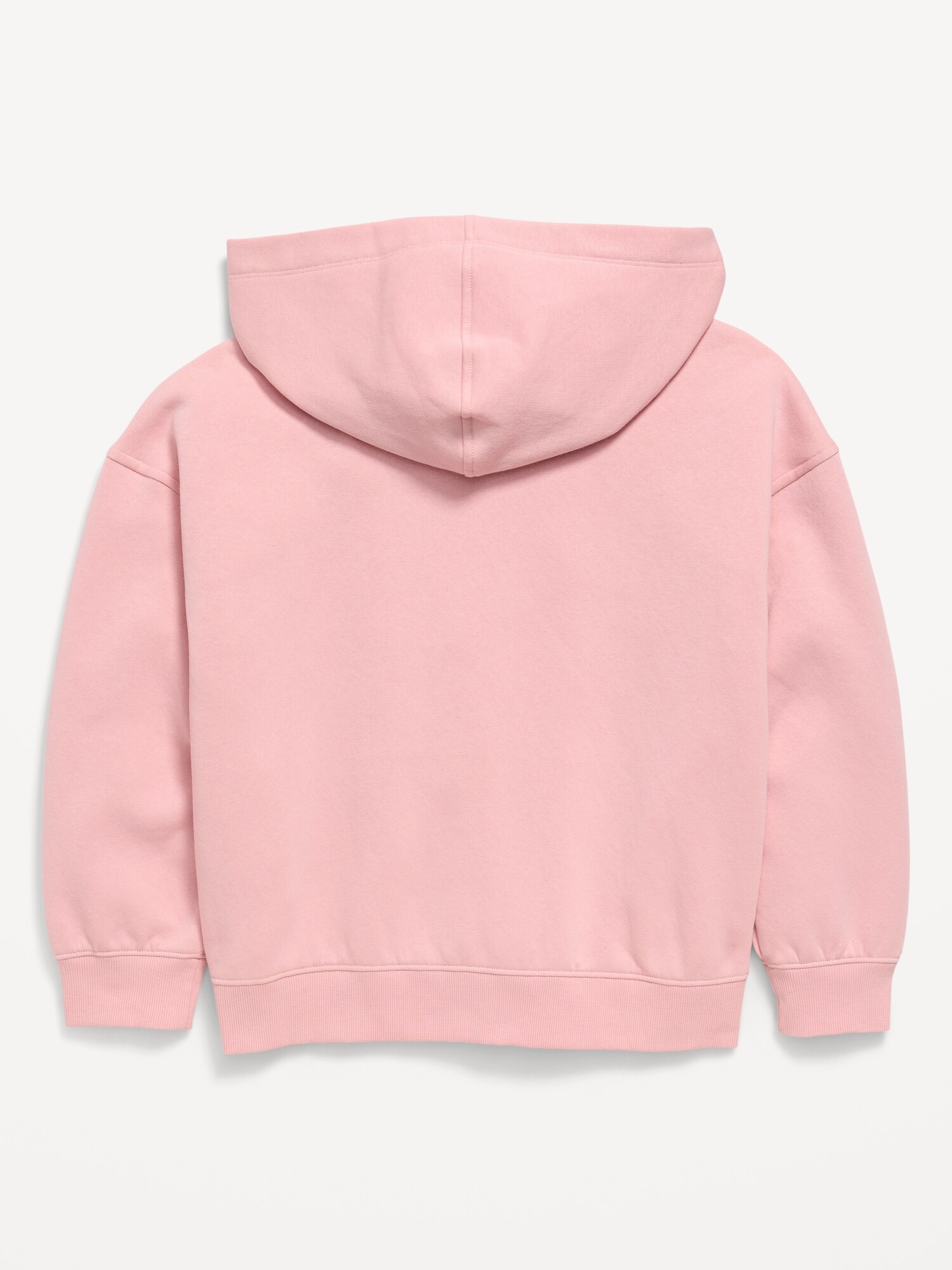 Худи Old Navy Oversized Pullover для девочек, цвет: Розовый — фото 2