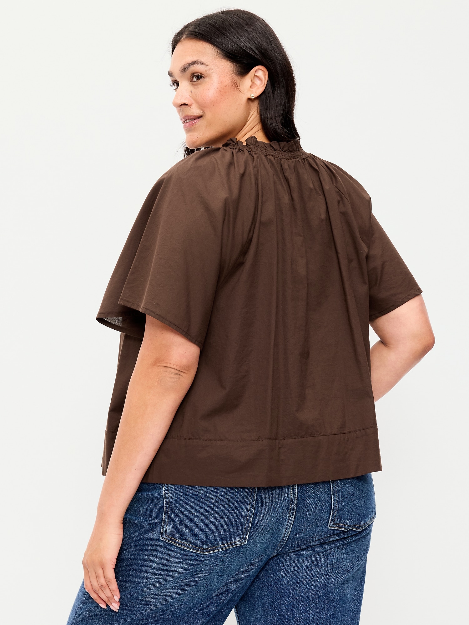 Loose Short-Sleeve Top