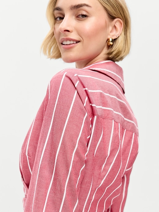 Image number 6 showing, Wrap Mini Shirt Dress