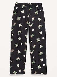 Image number 2 showing, Printed Flannel Pajama Pants for Boys