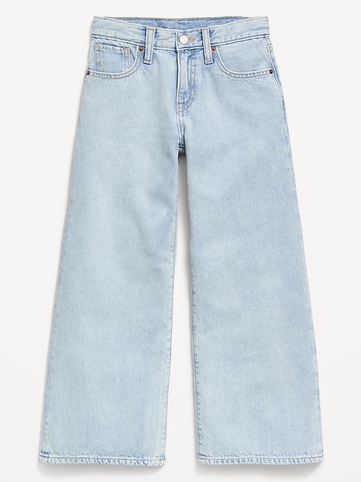 Image number 2 showing, Super Baggy Wide-Leg Jeans for Girls