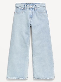 Image number 1 showing, Super Baggy Wide-Leg Jeans for Girls