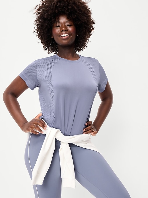 Image number 2 showing, Fluid Seamless Loose T-Shirt