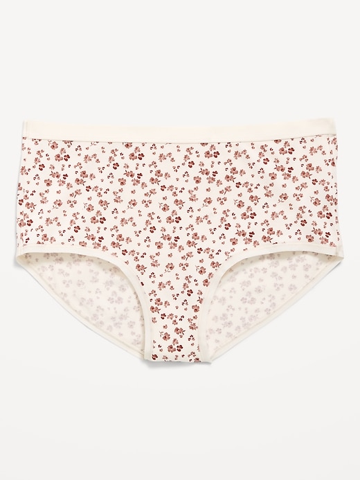 Image number 3 showing, High-Waisted Everyday Brief Cotton Underwear