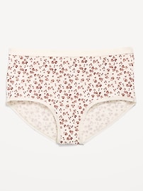 Image number 3 showing, High-Waisted Everyday Brief Cotton Underwear