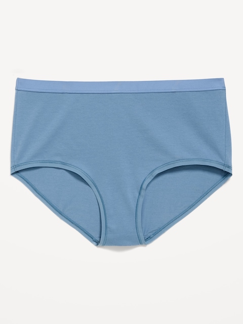 High-Waisted Everyday Brief Cotton Underwear