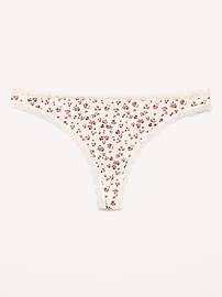 Image number 3 showing, Mid-Rise Everday Cotton Thong