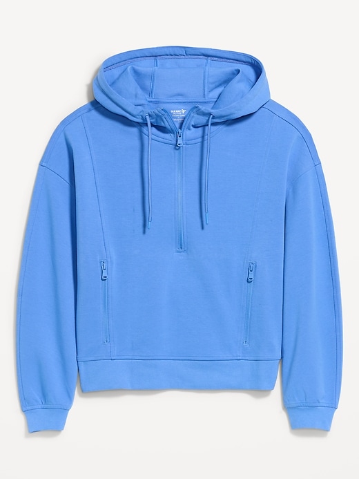 Image number 1 showing, Dynamic Fleece Half-Zip Hoodie Sweatshirt