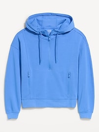 Image number 1 showing, Dynamic Fleece Half-Zip Hoodie Sweatshirt