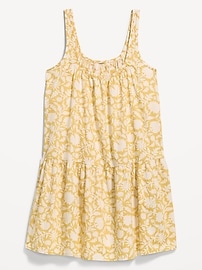 Image number 2 showing, Sleeveless Scoop-Neck Mini Swing Dress