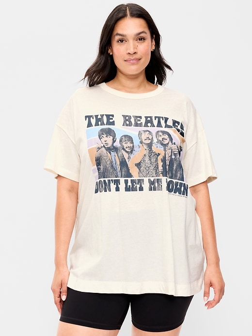 Image number 6 showing, Oversized Graphic Tunic T-Shirt