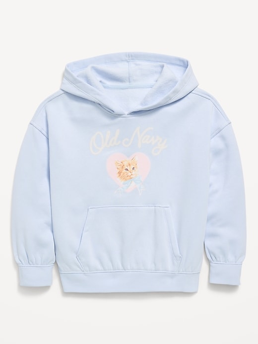Image number 1 showing, Oversized Pullover Hoodie for Girls