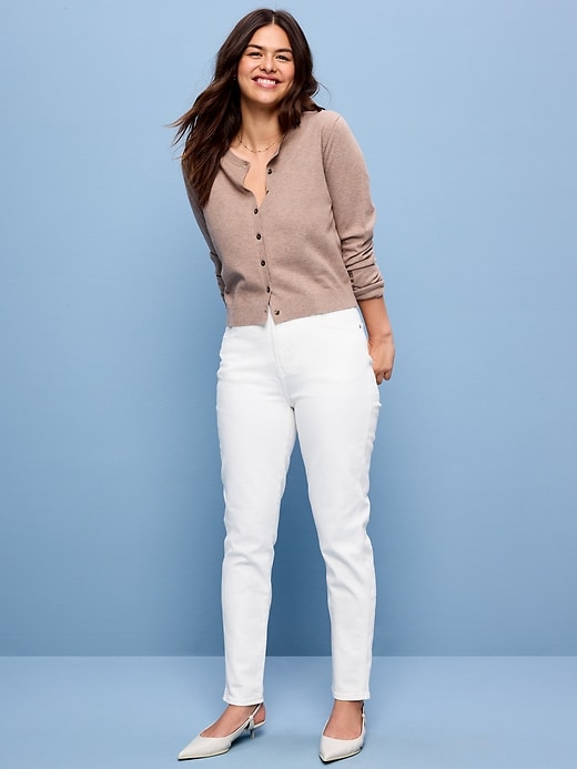 Image number 5 showing, High-Waisted Vintage Slim Jeans