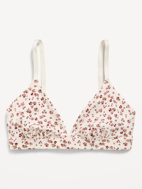 Everyday Cotton Triangle Bralette