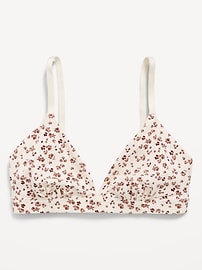 Image number 1 showing, Everyday Cotton Triangle Bralette