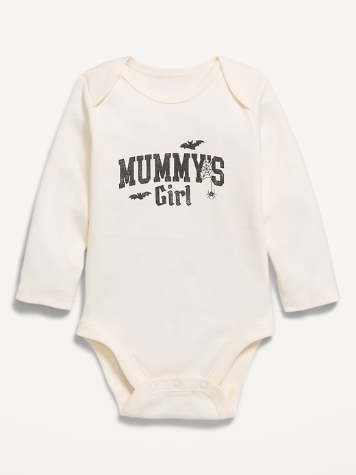 Image number 1 showing, Long-Sleeve Graphic Bodysuit for Baby