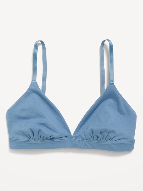 Everyday Cotton Triangle Bralette