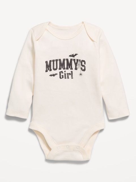 Long-Sleeve Graphic Bodysuit for Baby