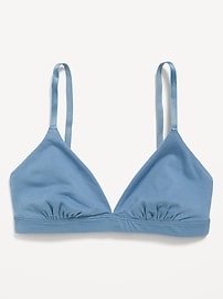 Image number 1 showing, Everyday Cotton Triangle Bralette