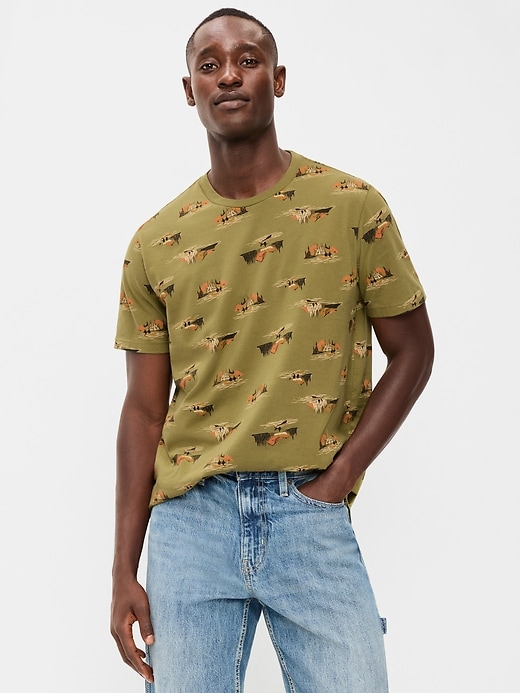 Image number 1 showing, Crew-Neck T-Shirt