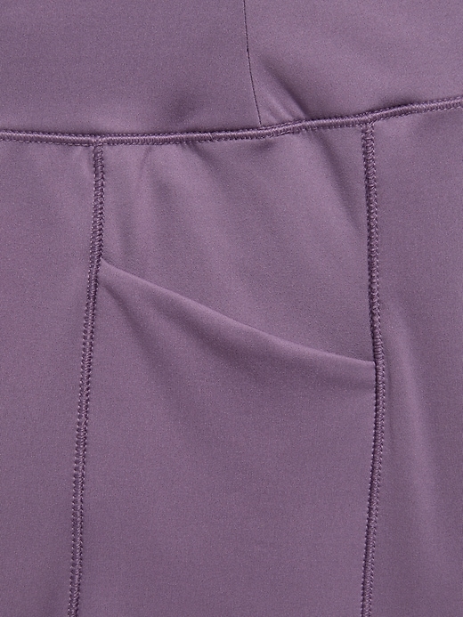 Image number 5 showing, High-Waisted StudioSmooth 7/8 Leggings for Girls