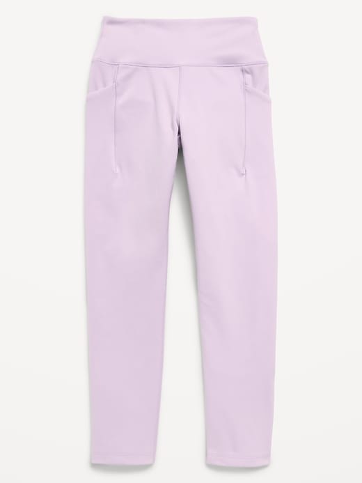 Image number 1 showing, High-Waisted StudioSmooth 7/8 Leggings for Girls