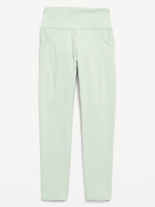 Image number 4 showing, High-Waisted StudioSmooth 7/8 Leggings for Girls