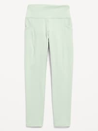Image number 4 showing, High-Waisted StudioSmooth 7/8 Leggings for Girls