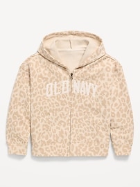 Image number 2 showing, Logo-Graphic Zip Hoodie for Girls