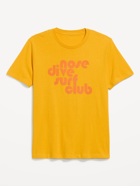 Soft-Washed Crew-Neck Graphic T-Shirt