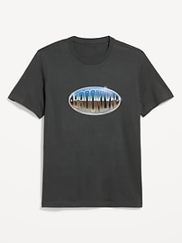 Image number 2 showing, Soft-Washed Crew-Neck Graphic T-Shirt