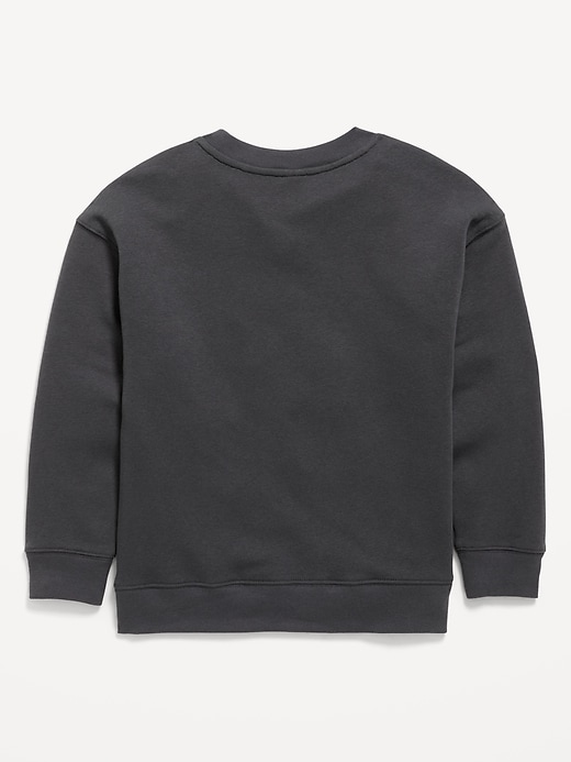 Image number 2 showing, Oversized Logo Graphic Crew-Neck Sweatshirt for Boys