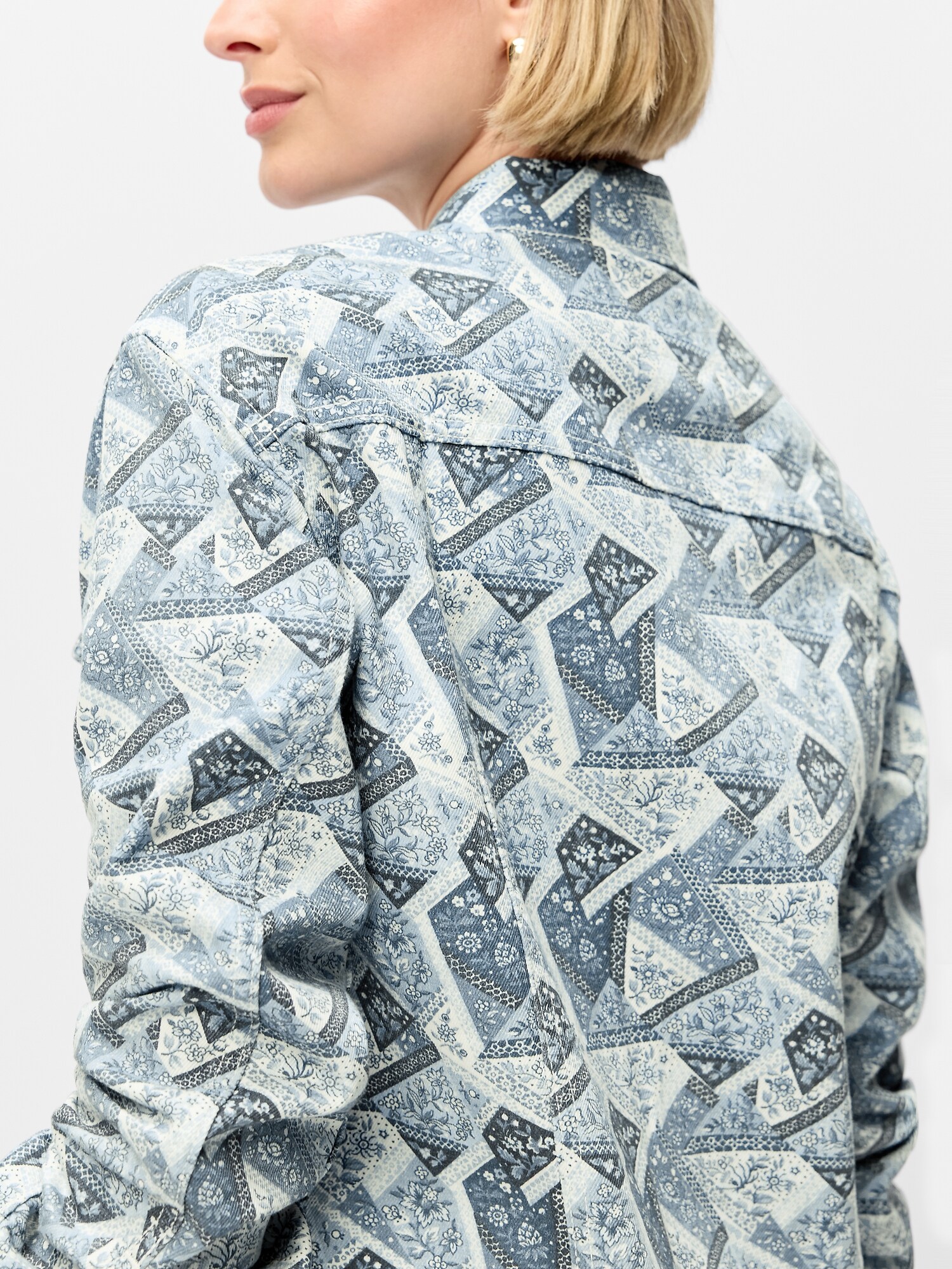 Женская куртка Old Navy Wow Classic Jean, цвет: Синий — фото 6