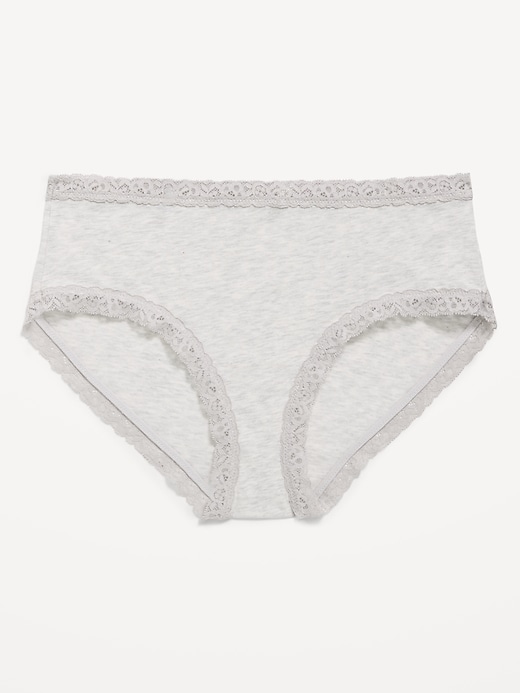 Image number 4 showing, Lace-Trim Hipster Underwear