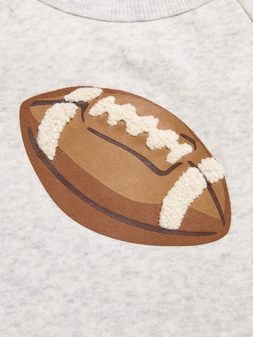 Image number 4 showing, Long-Sleeve Graphic Fleece One-Piece for Baby