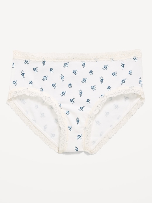 Image number 3 showing, Lace-Trim Hipster Underwear