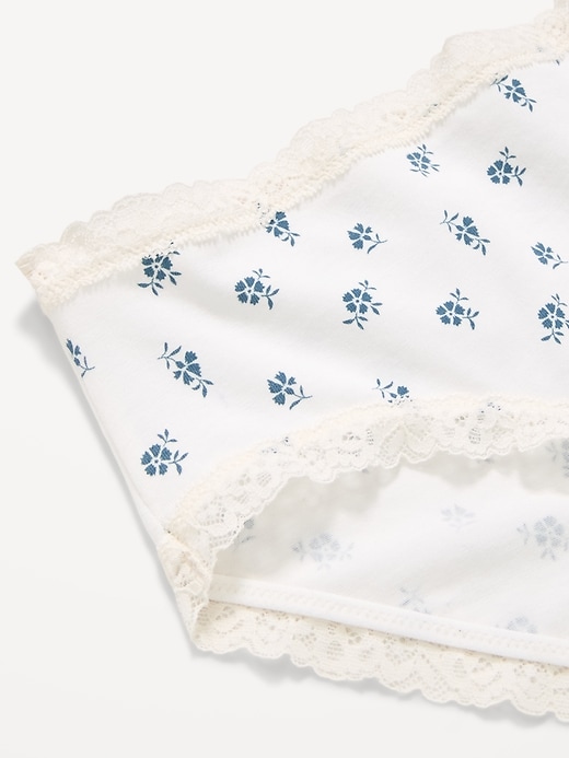Image number 2 showing, Lace-Trim Hipster Underwear