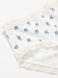 Image number 2 showing, Lace-Trim Hipster Underwear