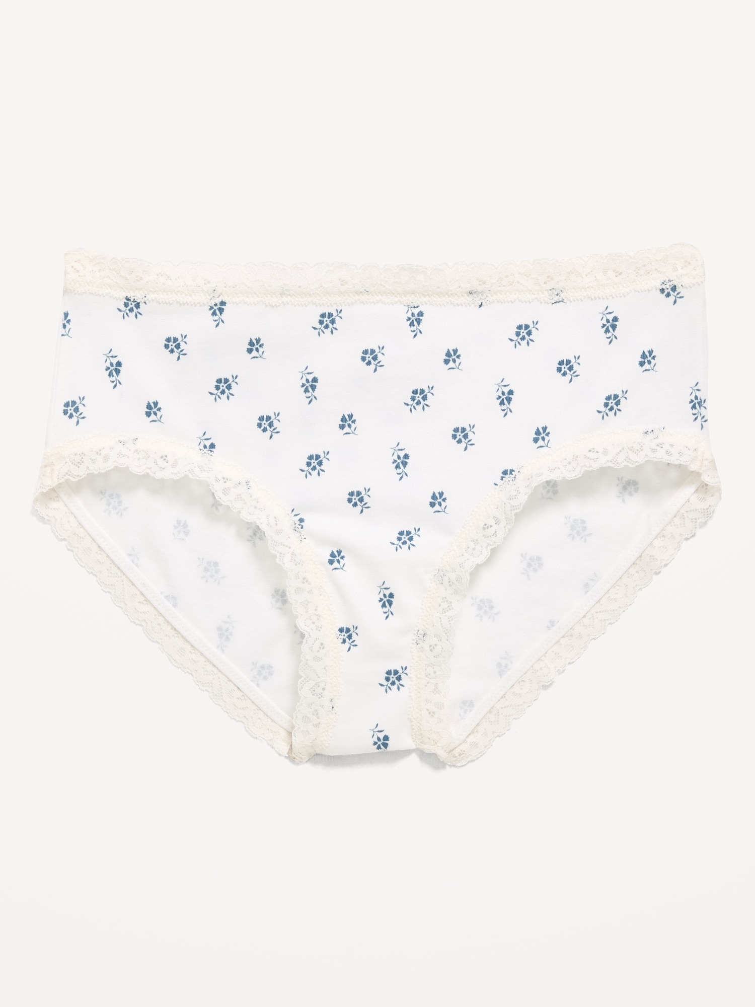 Lace-Trim Hipster Underwear